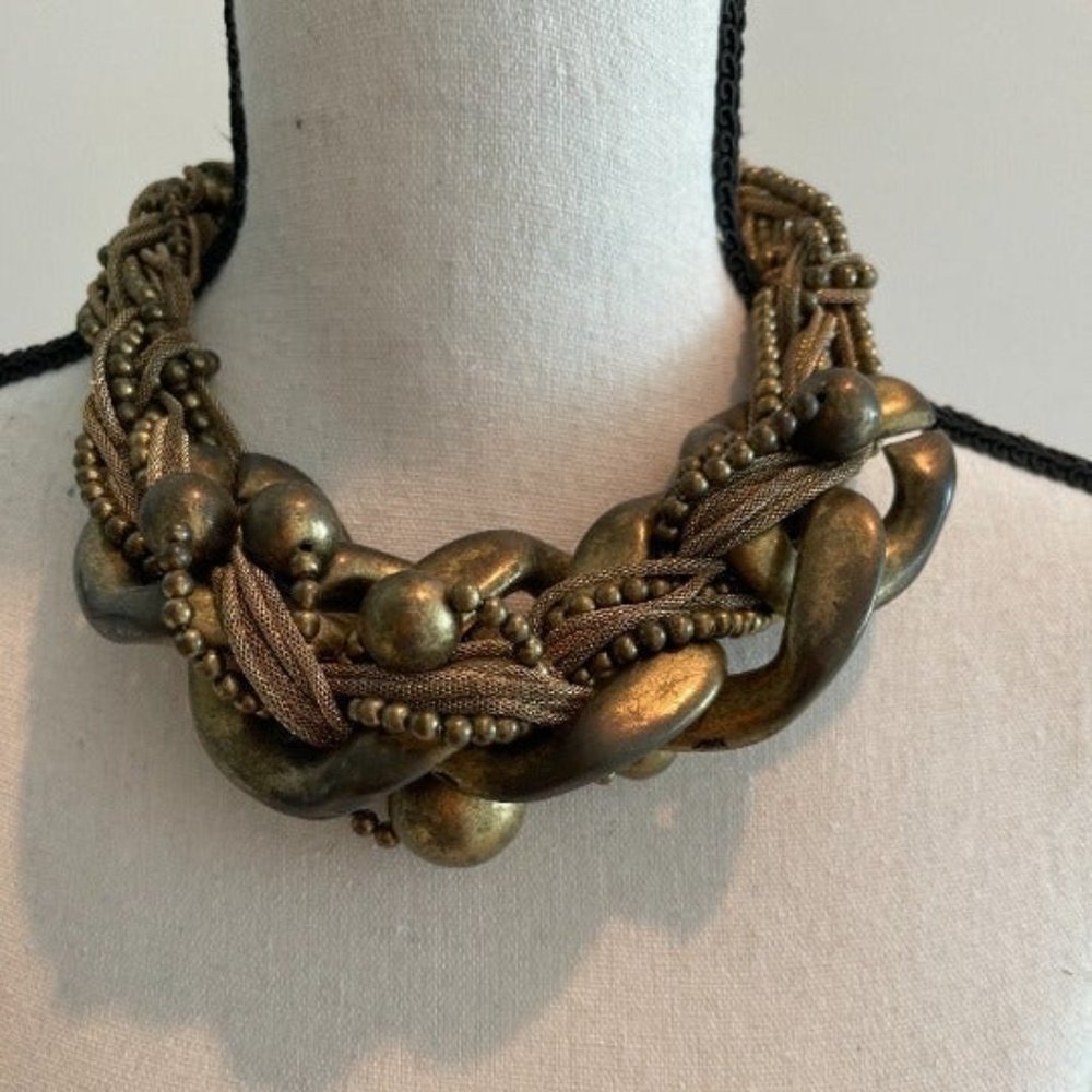 Bronze Twisted Choker